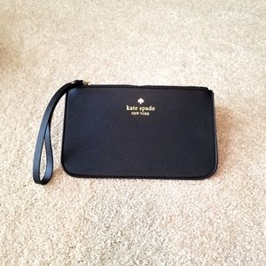 Kate Spade Black Wristlet